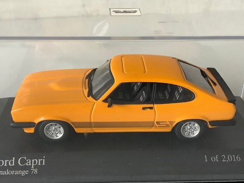 Die Cast Minichamps 400 082224 Ford Capri III 1979 Orange - Bild 5 von 10