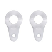 2 Pack of 240457701 Refrigerator Door Bottom Closer Plate Closing Cam, Replac...