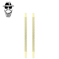 ORIGINAL LOWRIDER 26" Triple Square Twist Durable Bicycle Spring Fork Bars Gold.