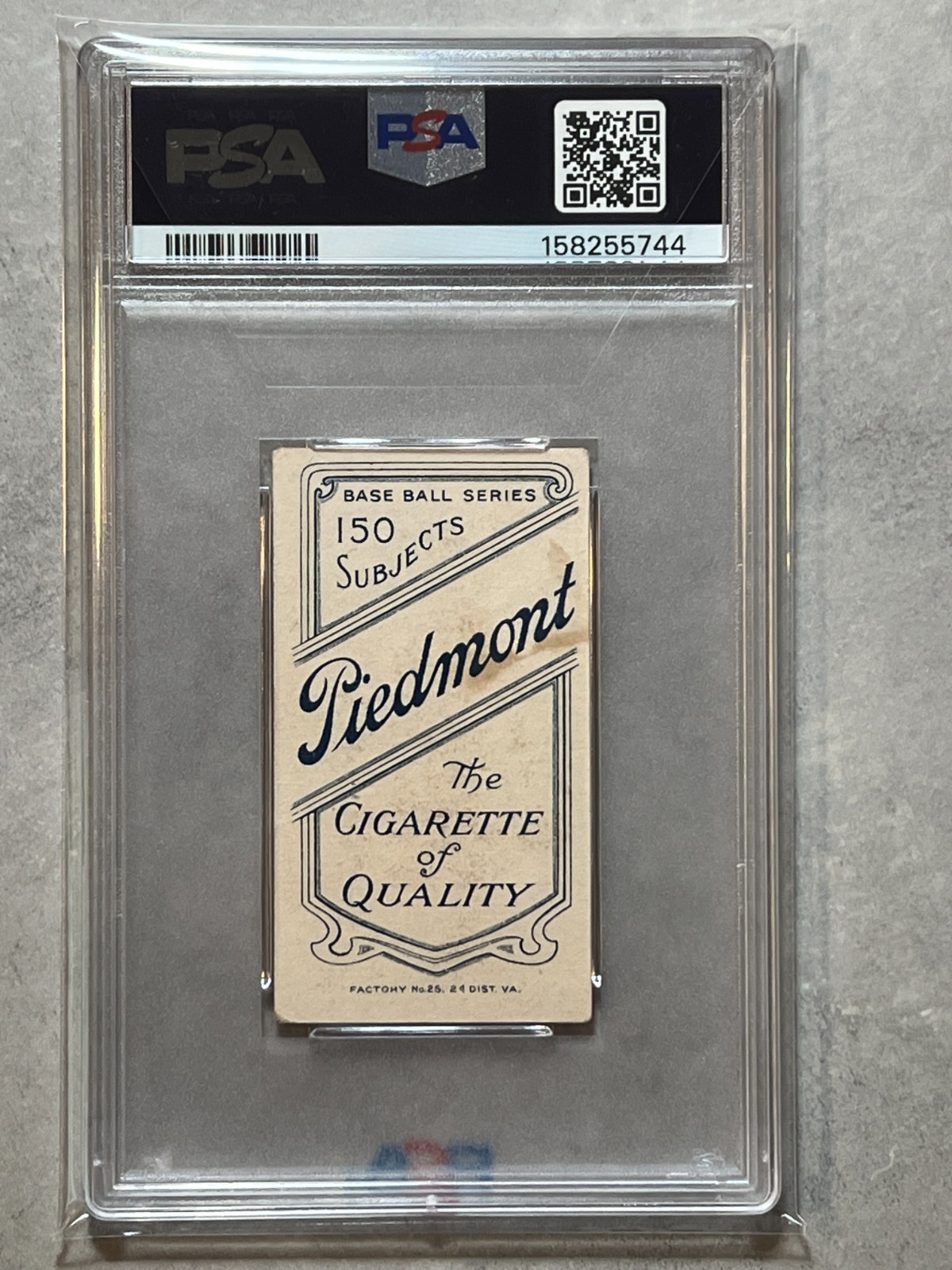 1909-11 T206 Piedmont 150 Carl Lundgren Chicago Cubs Variation PSA 2 Good *NICE! view 2