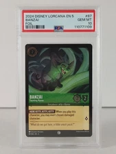 Banzai - Taunting Hyena - Shimmering Skies - #87 - Foil - PSA 10