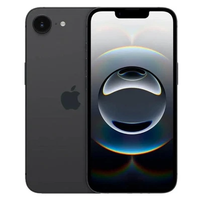 Apple iPhone 16e - 128 GB - Black (Unlocked) - 100% Battery Excellent Condition
