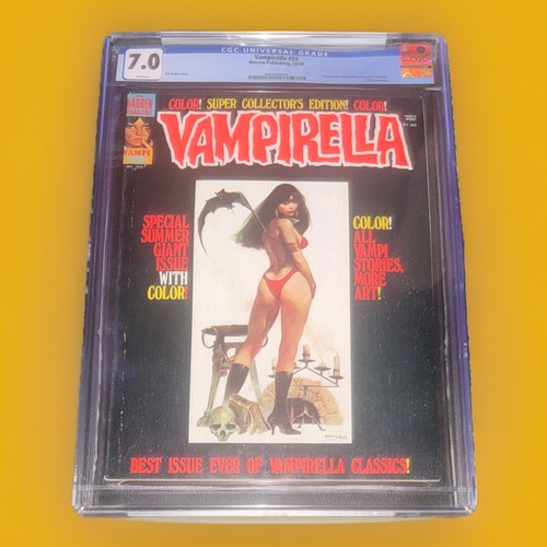 Vampirella # 55 CGC 7.0 1976