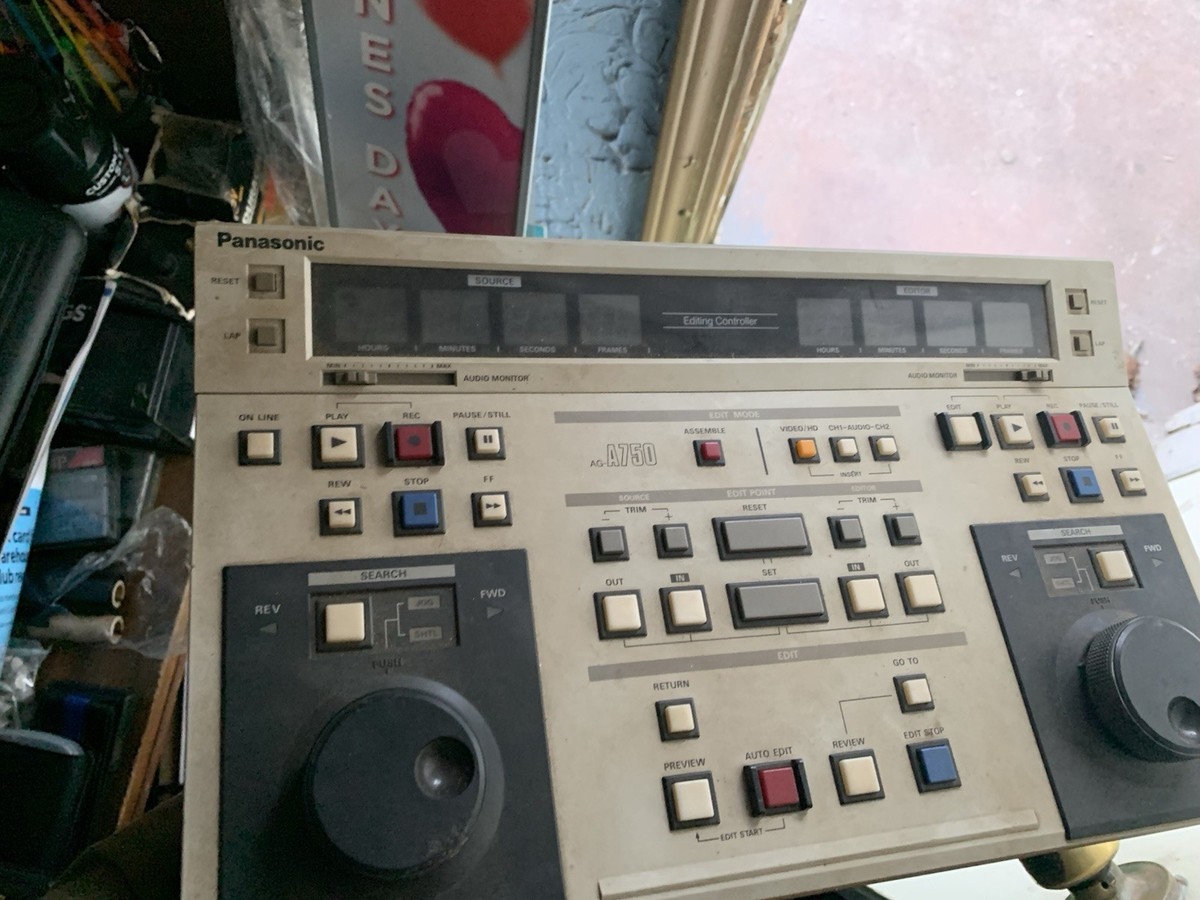 Panasonic Video Editing Controller AG-A750 | eBay