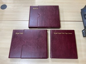 GB FDC, definitive. 3 albumy. 7kg. E9