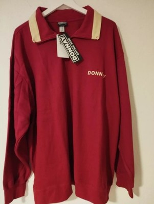 DONNAY Sweatshirt, XXL, Stehkragen, Gr. 2 XL, Rot, neu!