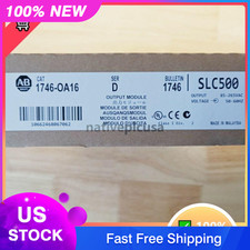 New Factory Sealed Allen-Bradley 1746-OA16 SER D SLC 500 Output Module 1746OA16