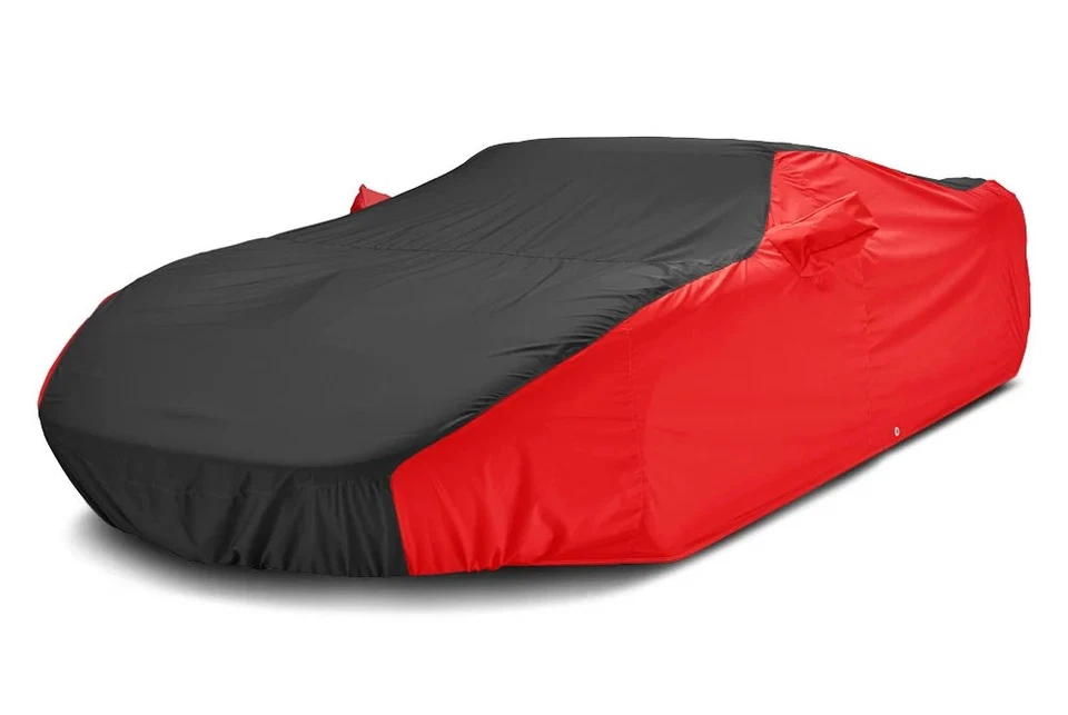 For Triumph GT6 68-73 Car Cover WeatherShield HP Two-Tone Black Custom Car Cover - Изображение 2 из 4