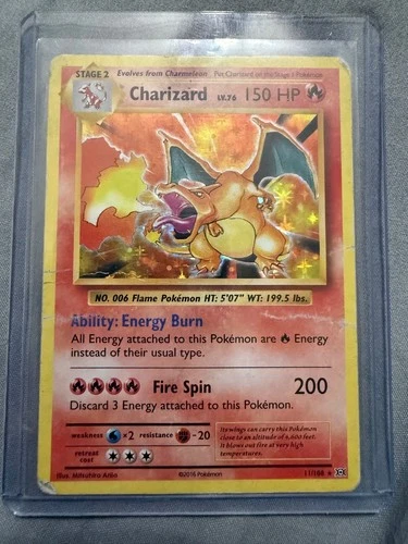 Pokémon XY Evolutions Holo Charizard 11/108