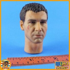 Runner Rick Deckard - Head Sculpt (Bloody) #2 - 1/6 Scale - Dark Toys Figures