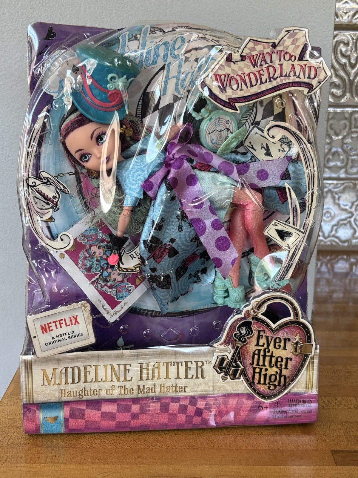 Ever After High Madeline Mad Hatter Doll Way 2 Wonderland Ne