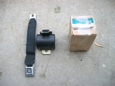 1967-1974 Chevelle Gto 442 Gs Nos Rare Black Model 4357 Rear Retractor Seat Belt