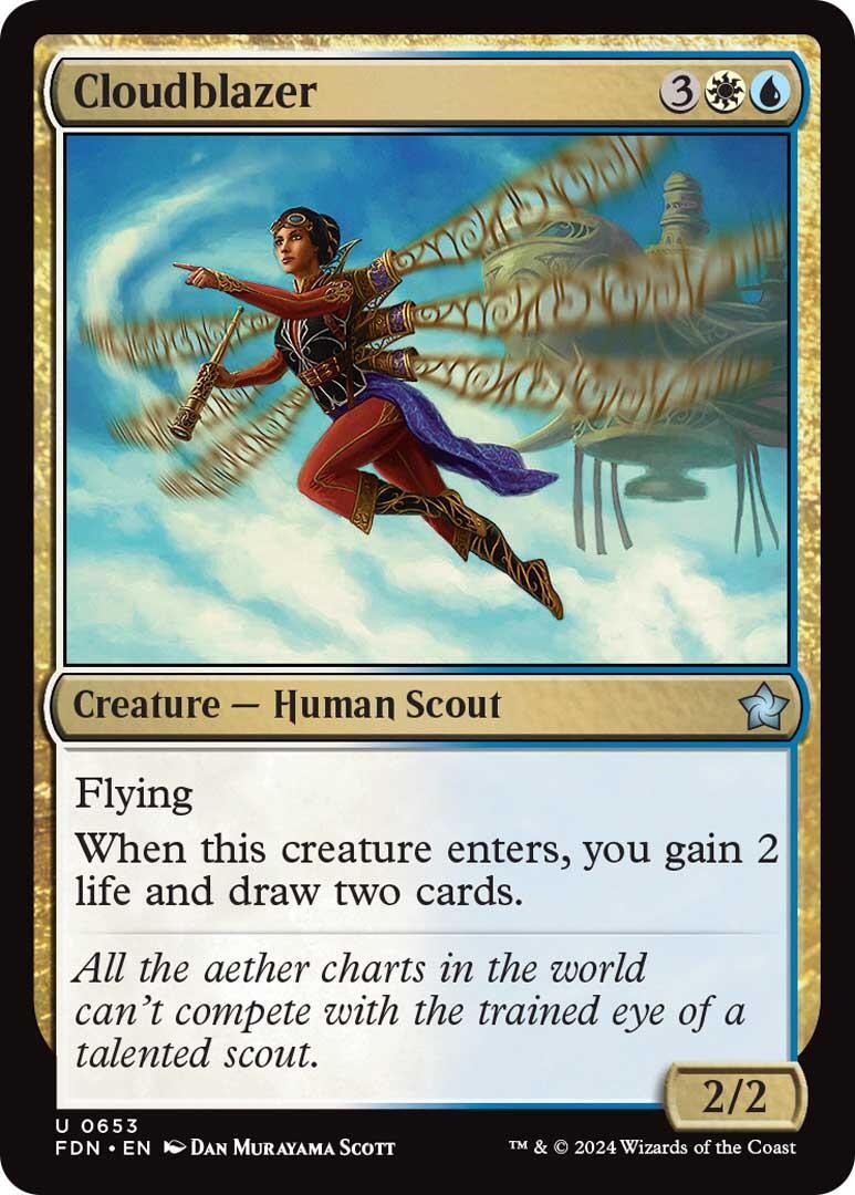Cloudblazer FDN 653 MTG Foundations Uncommon EN NM