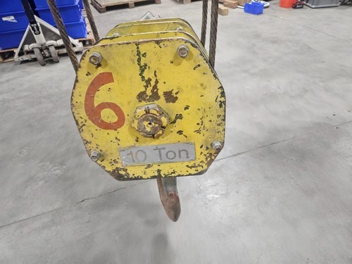 Yale DEW10-37BM15S4 Wire Rope Hoist 10 Ton, 37 Ft. Lift, 460V Three Phase - Picture 4 of 15