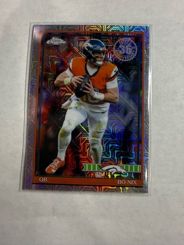 2026 Topps Flagship #91TC-31 Bo Nix 1991 Topps Football Chrome