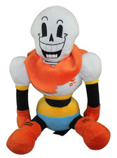 Auténtico juguete de peluche Fangamer Undertale Papyrus 10,5"