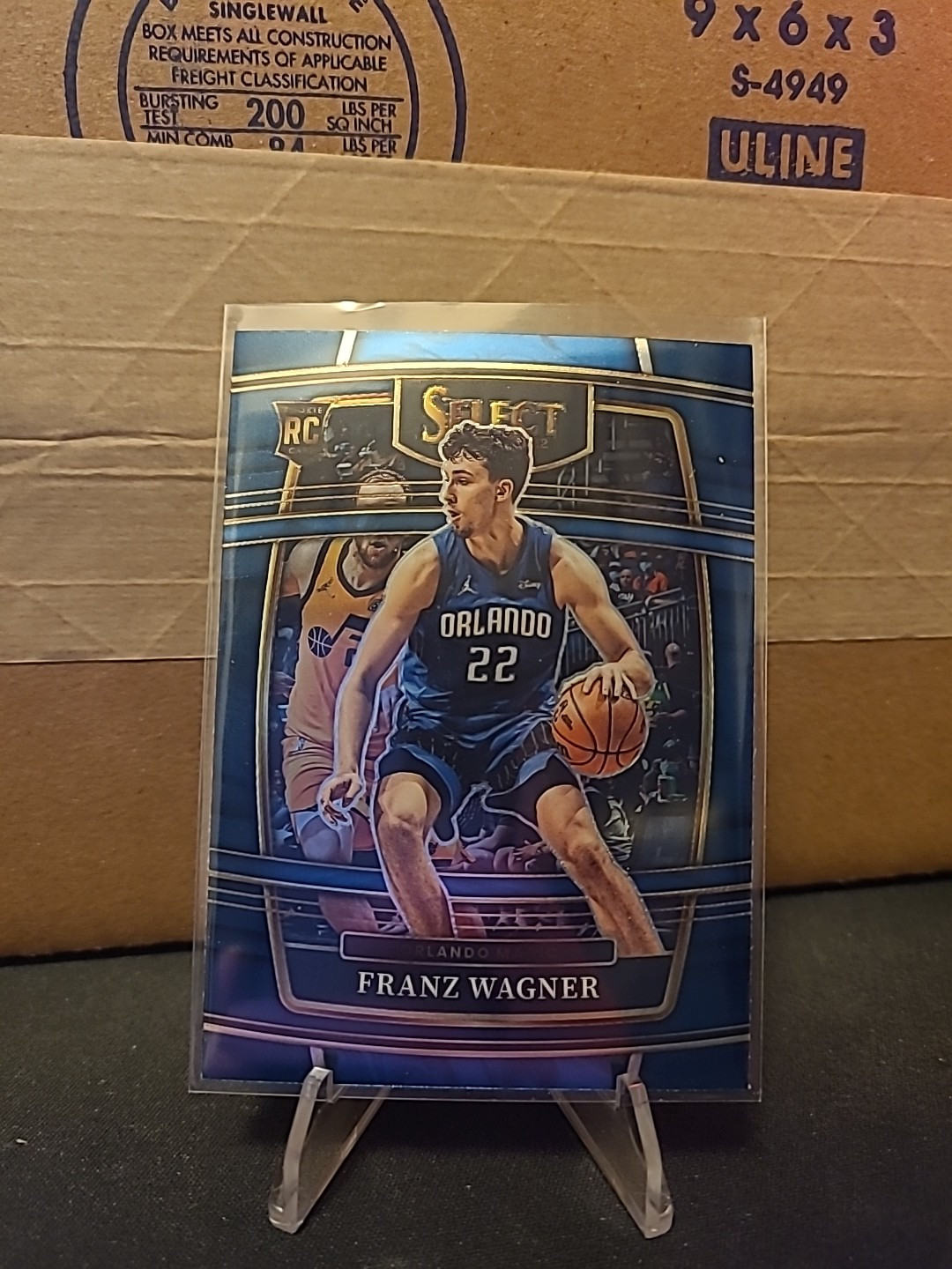 2021-22 Panini Select Franz Wagner Blue (Retail Base) #15 Rookie