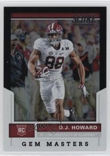 2017 Score Rookies Gem Masters 1/1 OJ Howard #341 Rookie Auto RC 05or