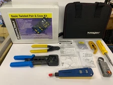 Platinum Tools 90150 Basic Twisted Pair & Coax  Kit with Case