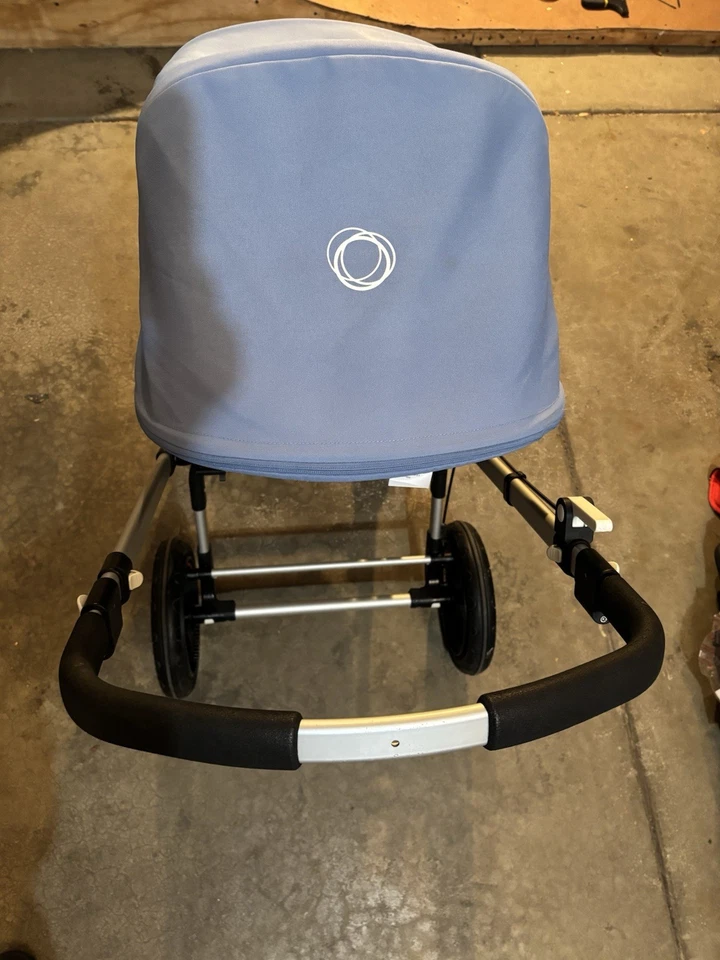 Cochecito Bugaboo Cameleon 3 azul dosel usado envío GRATIS excelente estado Foto 4 de 4