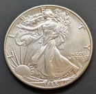 1988 American Silver Eagle  1 oz .999 Fine Silver Dollar