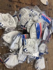 FFP2 Valved Moulded Respirator Face Masks for Construction Workers Pack of 48