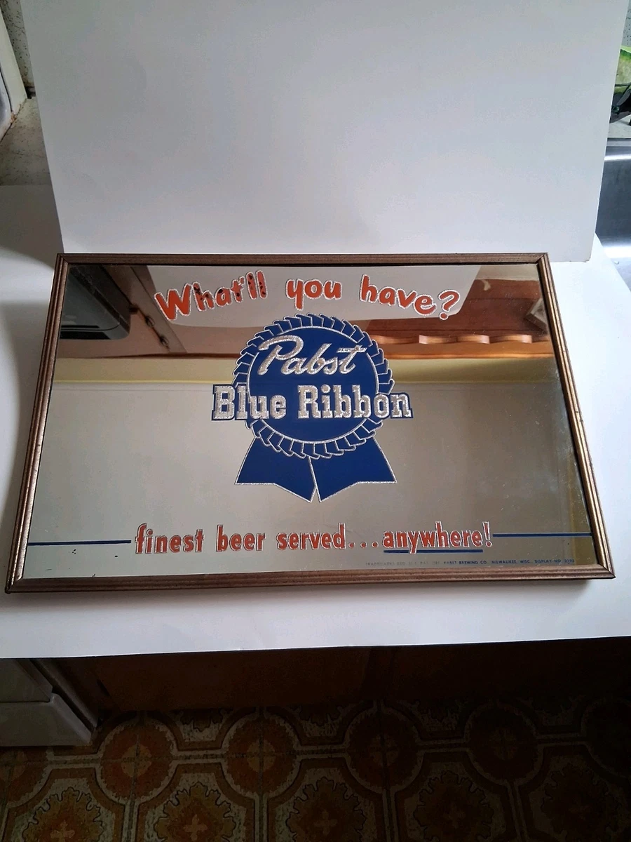 pabst blue ribbon beer mirror products for sale | eBay