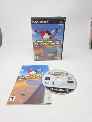 Tony Hawks Pro Skater 3 PlayStation 2 PS2 Complete With Manual CIB Black Label