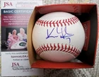 NICE Autographed Cleveland Indians Kenny Lofton Rawlings Official Baseball JSA