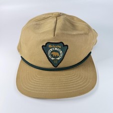 Loop Grizzly Arrowhead Rope Hat Cap Snap Back...