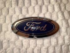 USED OEM 2018-2023 FordF-150 Front Grille Grill 11" Emblem Chrome w/ Camera Hole