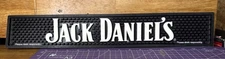Jack Daniels Professional Runner Bar Mat Spillage Rubber Real Jack Black New