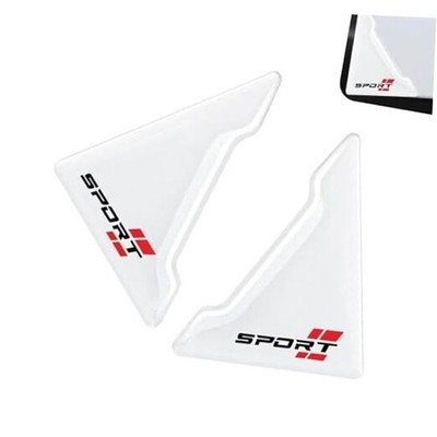 Right-Angle Car Door Corner Protector, 1.77'' x 1.77'' Self 2 PCS Sport Style