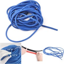 33ft Blue Latex Tubing Slingshot Tube Surgical Rubber Hose 1/4in ID 3/8in OD