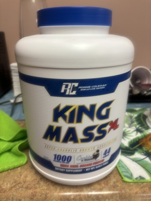 #ad King Mass XL Ronnie Coleman Signature 60g Protein Cookies amp; Cream 6 LB $12.50