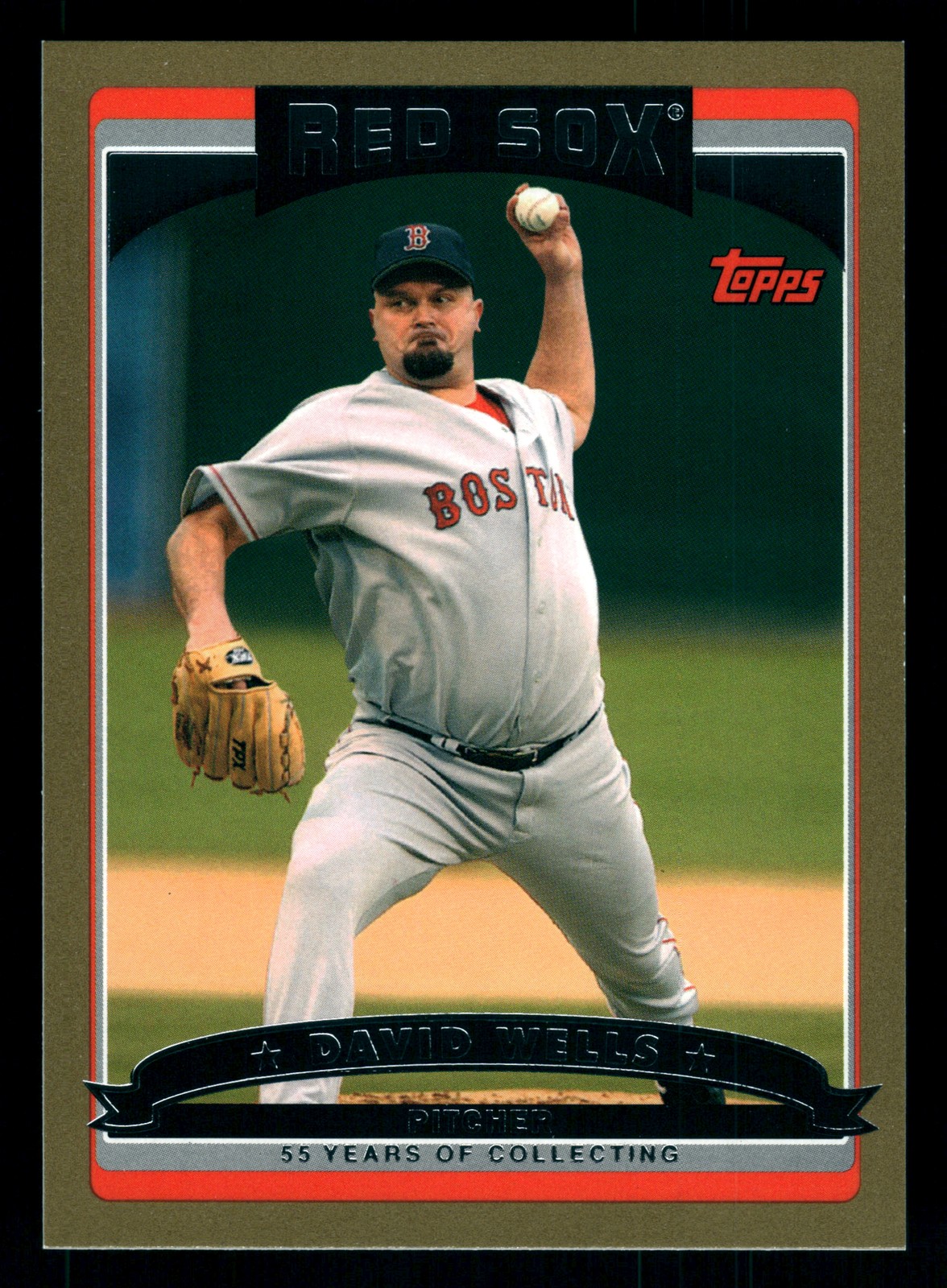 David Wells Boston Red Sox 2006 Topps Gold #240 SN /2006