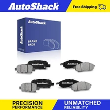 Front Rear Ceramic Brake Pad Set for 2007-2008 INFINITI G35 2009 Nissan 370Z