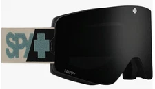 NEW Spy Marauder Snow Goggles-Warm Gray-Happy Gray Green Black Mirror+Bonus
