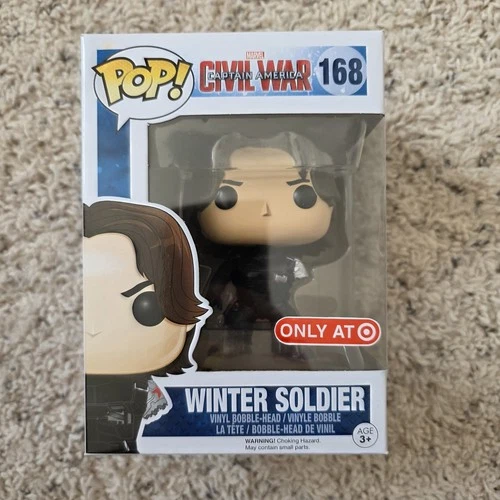 Funko Pop Marvel Captain America Civil War Winter Soldier Target Exclusive 168