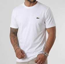 Lacoste Herren T-Shirt Baumwolle Farbe Wei&szlig;
