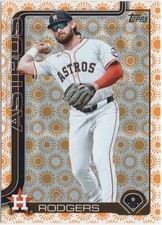 Brendan Rodgers 2025 TOPPS SERIES 2 BASEBALL Value Box Holiday #440 Astros