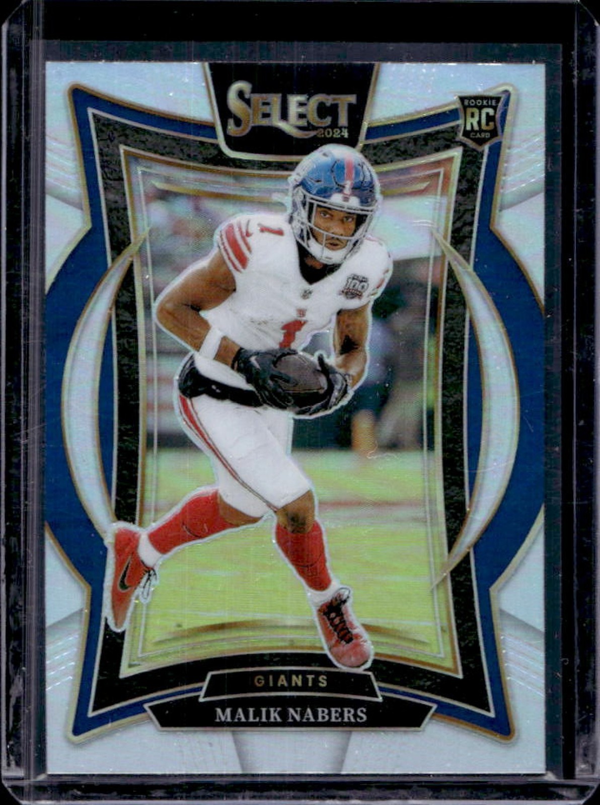 2024 Select Malik Nabers Concourse RC Silver Prizm #29 Giants