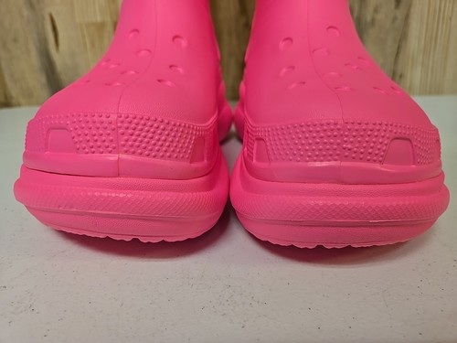 PINK Balenciaga Croc Tall Boots size 38 Mint 8 ! - Picture 2 of 11