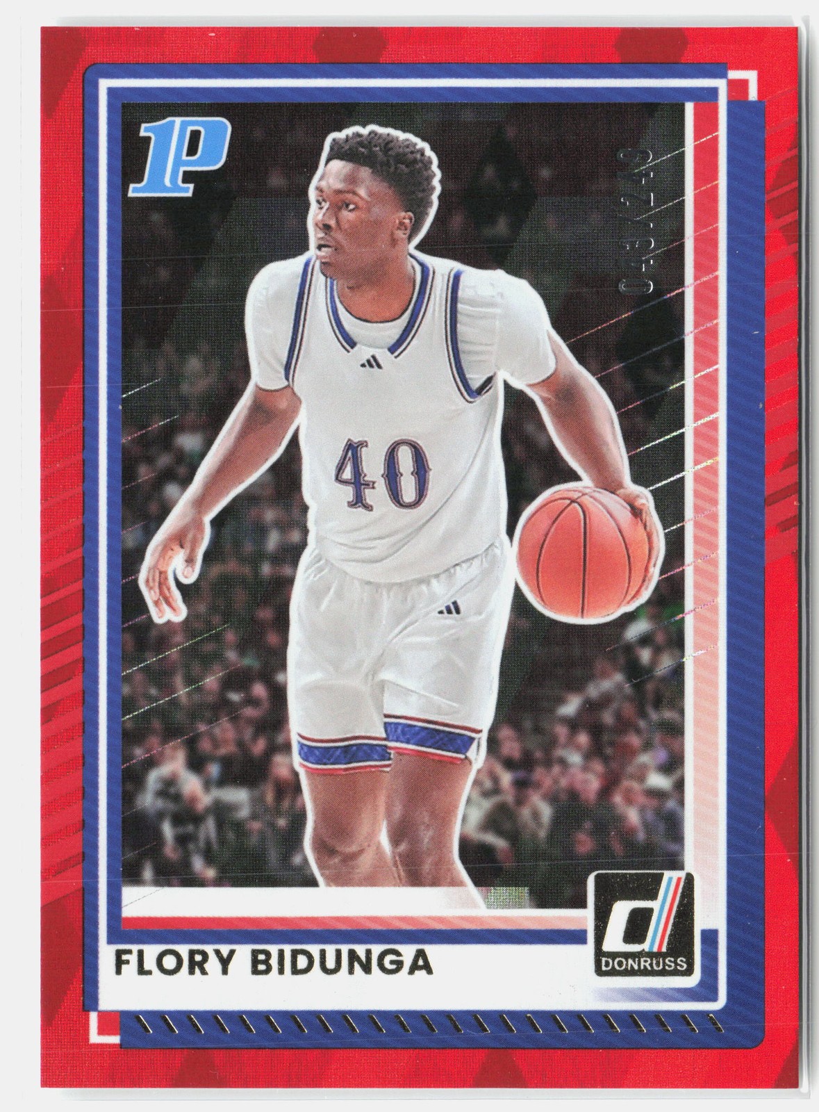 2025-26 Donruss #93 Flory Bidunga Red Cubic #/249