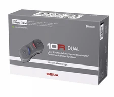 Sena 10R Low Profile Headset W/ Intercom - Dual Motorcycle Street Bike 2 10R-02D