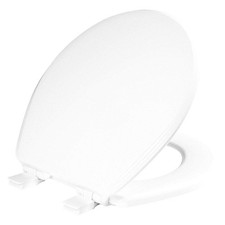 BEMIS Toilet Seat,Closed Front,Standard,White 60NM32