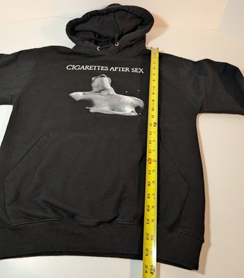 cigarettes after sex jumper Cigarettes After Sex 2024 Tour Hoodie, Official Pullover Sz Small, Black  Concert
