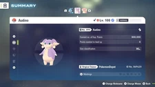 6IV Shiny Audino Pokemon Legends ZA *SAME DAY*