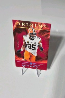 Myles Garrett 149/149 Bookend 2024 Panini Origins Red #81 Cleveland Browns 