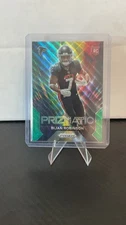 2023 Prizm Bijan Robinson Rc Prizmatic Green Holo Prizm Falcons